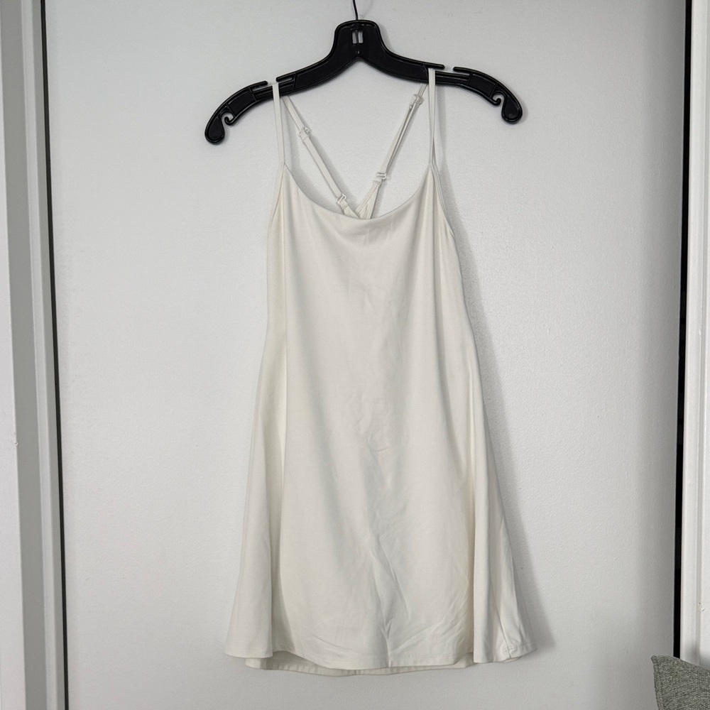 White tennis dress